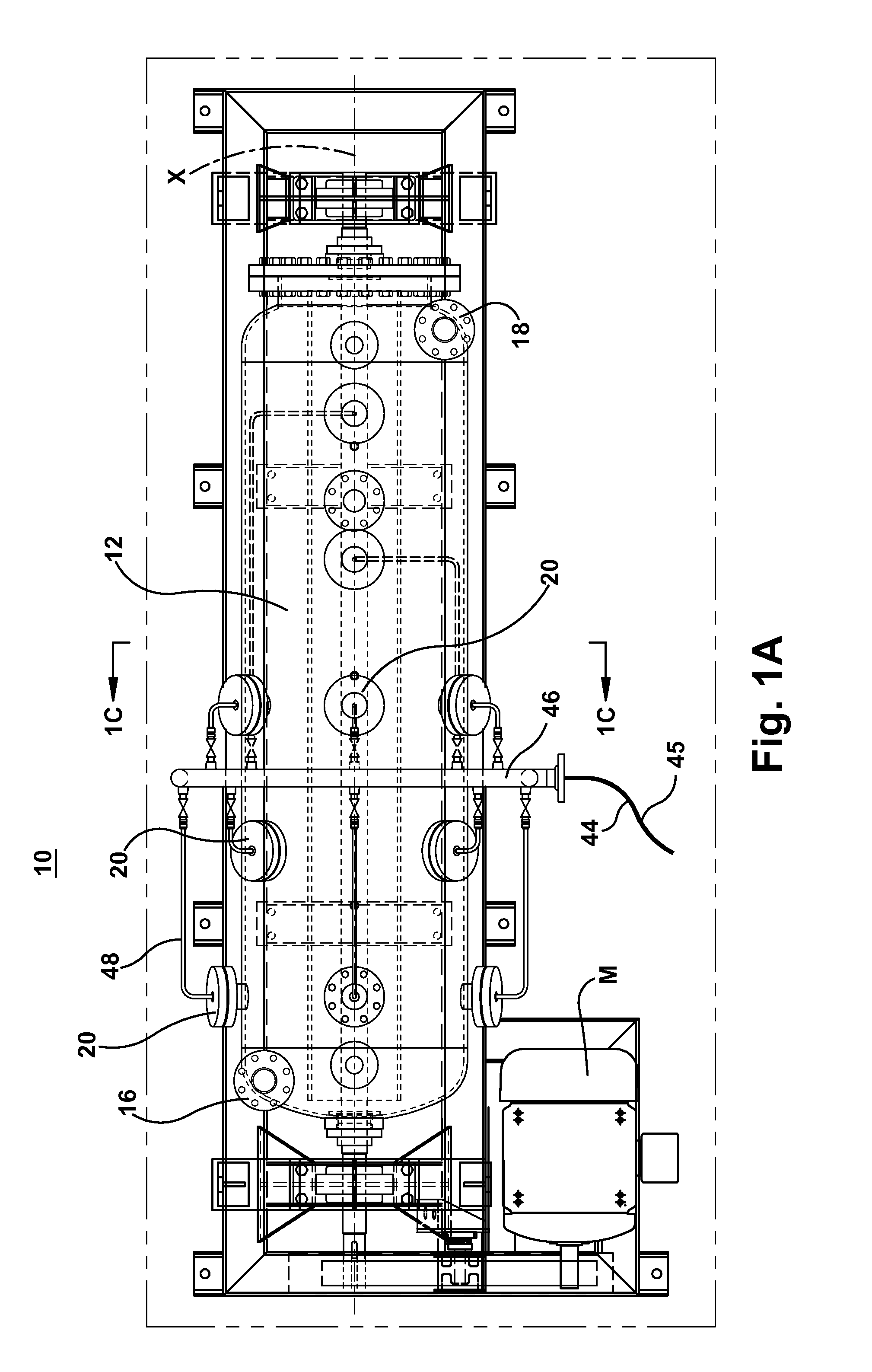 Dynamic mixing assembly with improved baffle design