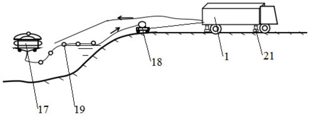 Movable phosphorus and algae removal device