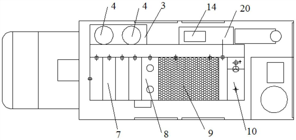 Movable phosphorus and algae removal device