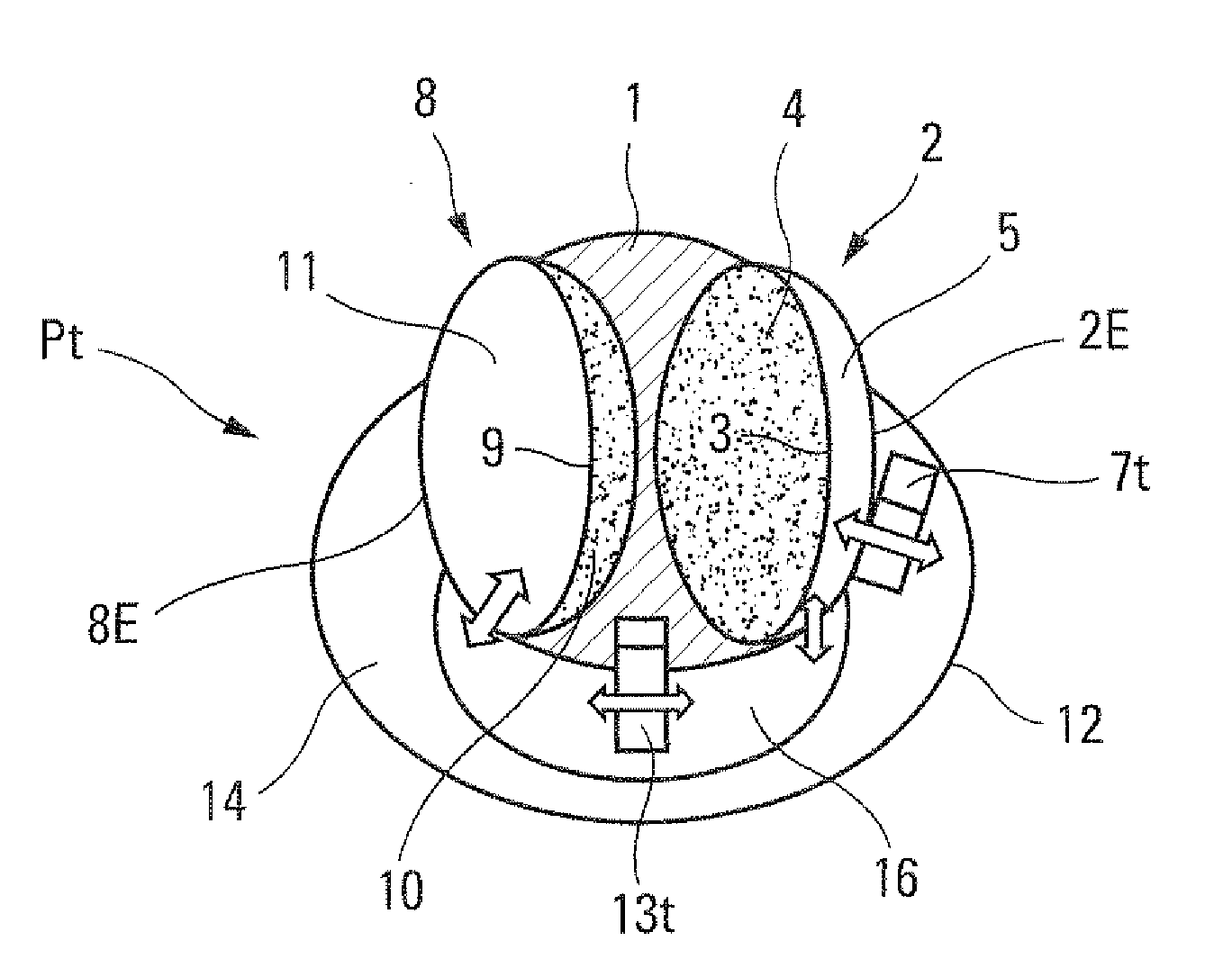 Implantable one-piece heart prosthesis