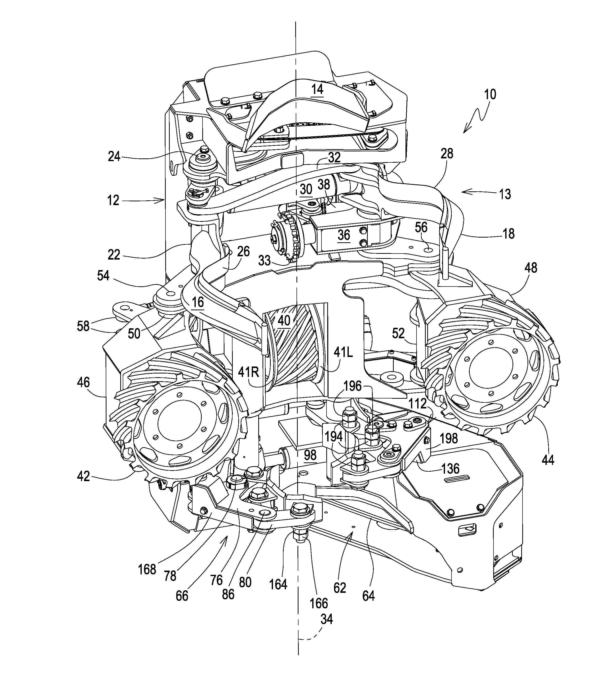 Debarking blade arrangement