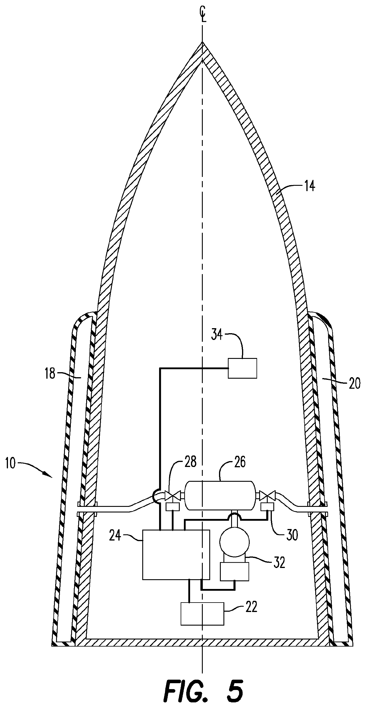 Stabilization system for marine vessels