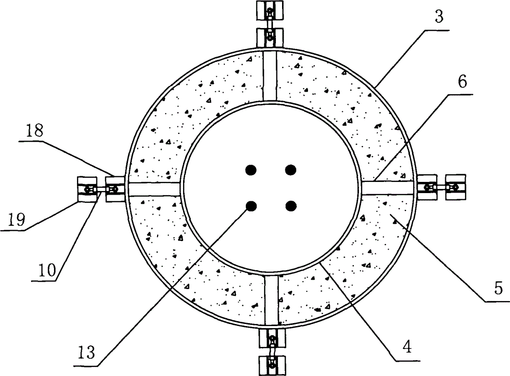 Unbonded post-tensioning prestress concrete-filled double-wall steel pipe prefabricated assembly piers with additional dampers