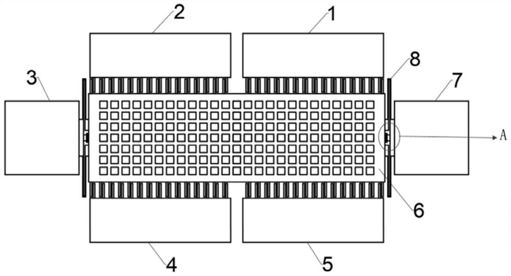 Comb tooth micro-accelerometer capable of resisting high-g-value impact, and preparation method thereof