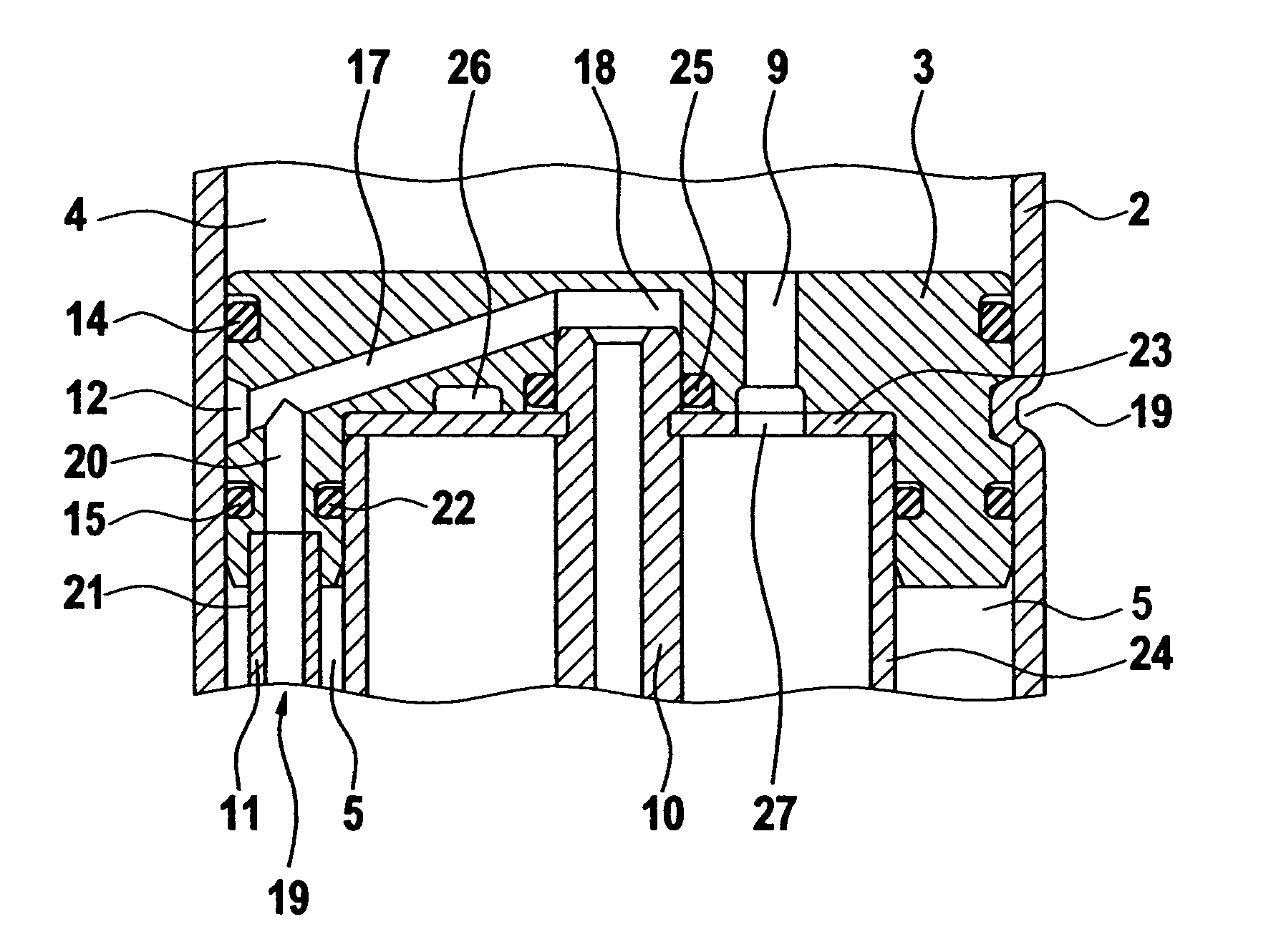 Self-pumping hydropneumatic suspension strut