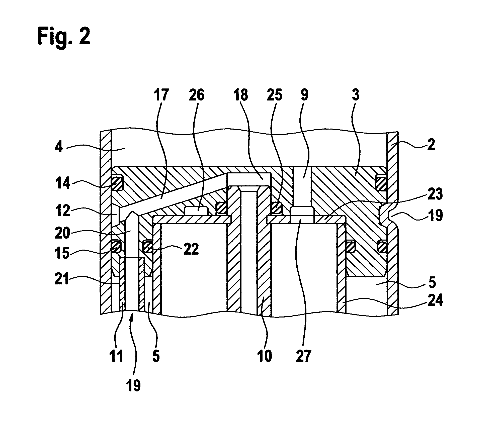 Self-pumping hydropneumatic suspension strut