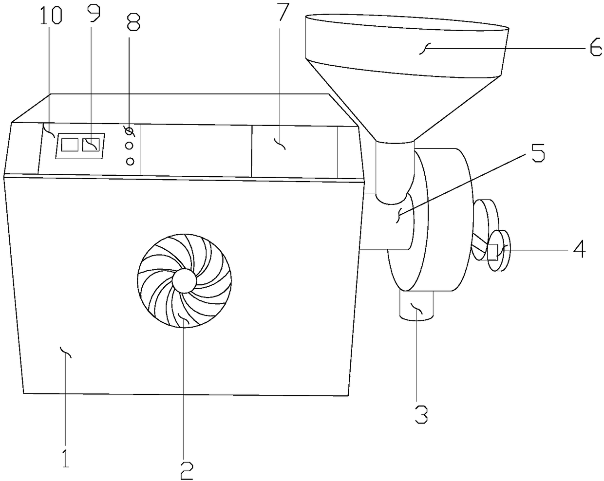 Fresh fruit flavor beer production device