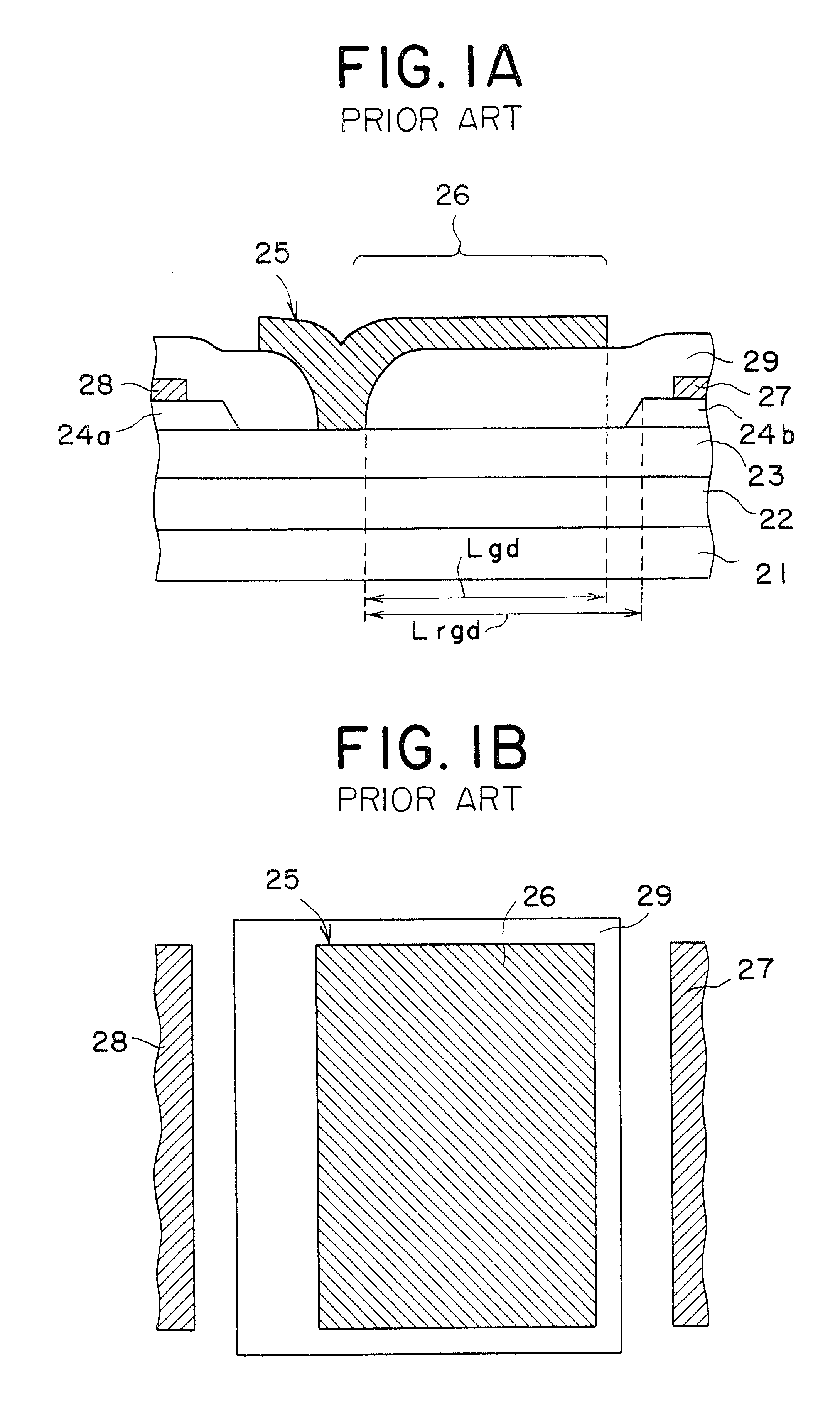 Schottky gate field effect transistor