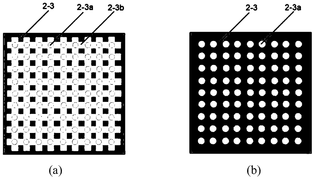 True triaxial loading and unloading test device and test method for large-scale layered confined rock