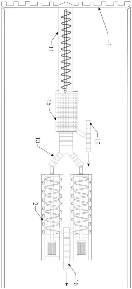 Shield tunneling machine with muck drying function and muck drying method thereof