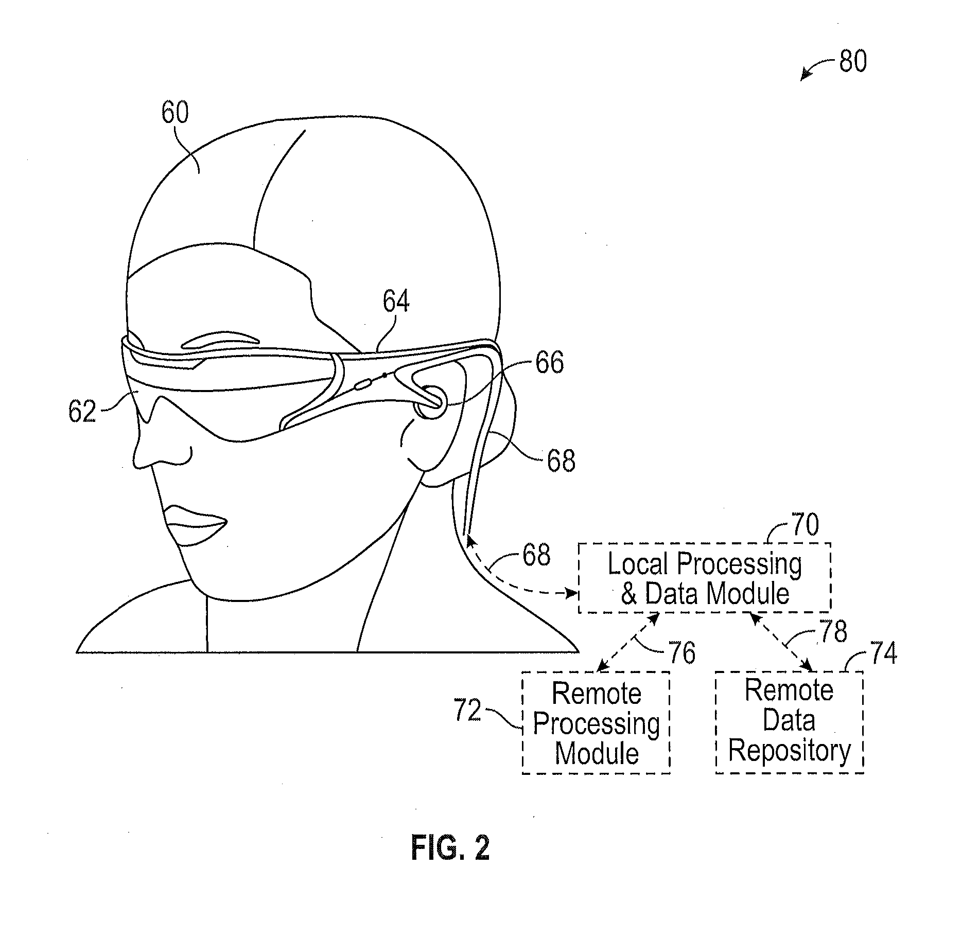 Display system with optical elements for in-coupling multiplexed light streams