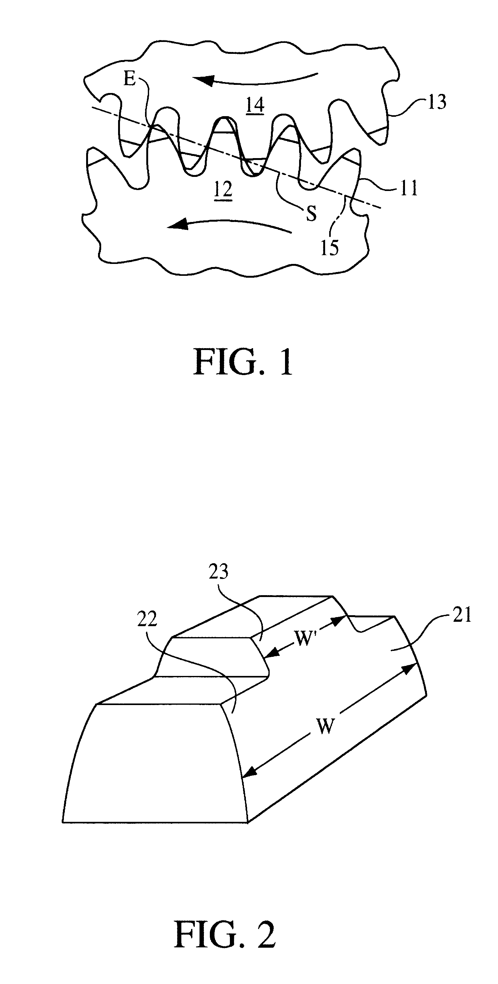 Variable face width gearing