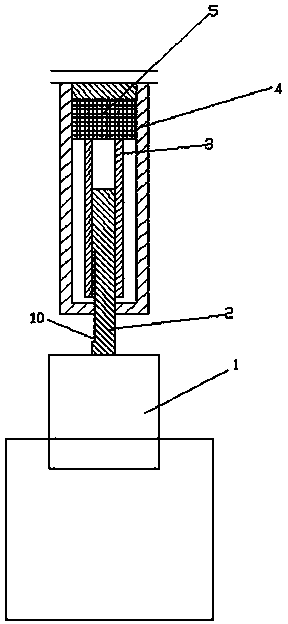 Workpiece thermal treatment method using three axial grooves and high-temperature-resistant ceramic material