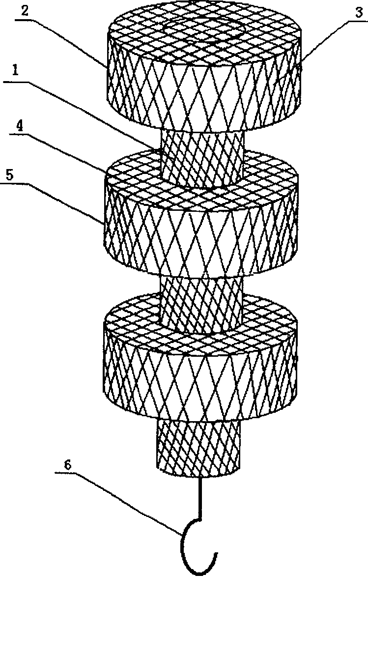 A reparable fallopian tube contraceptive device