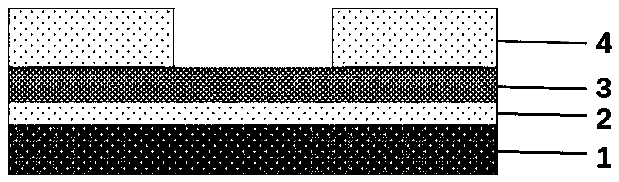 Superlattice phase change thin film with low density change, phase change memory and preparation method thereof