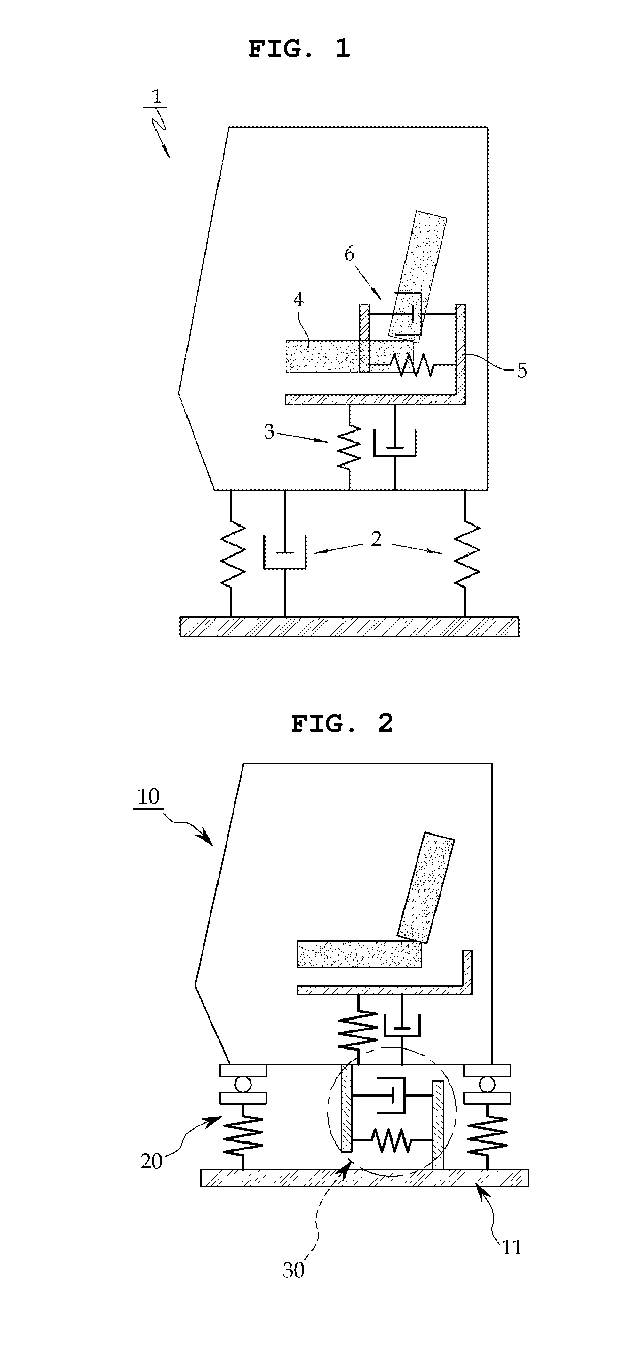 Cabin mounting structure for construction machinery