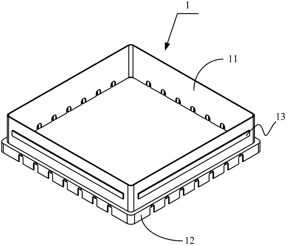 Ceramic crucible assembly and connection plate device thereof