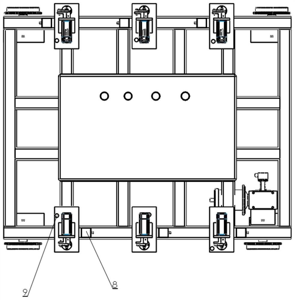 Mobile loading device for track disease identification