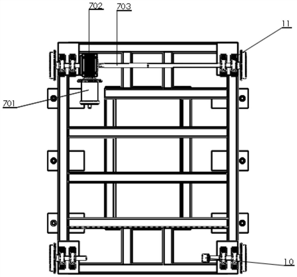 Mobile loading device for track disease identification