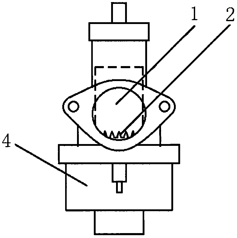 Improvement scheme of fuel oil engine carburetor air throttle valve piston