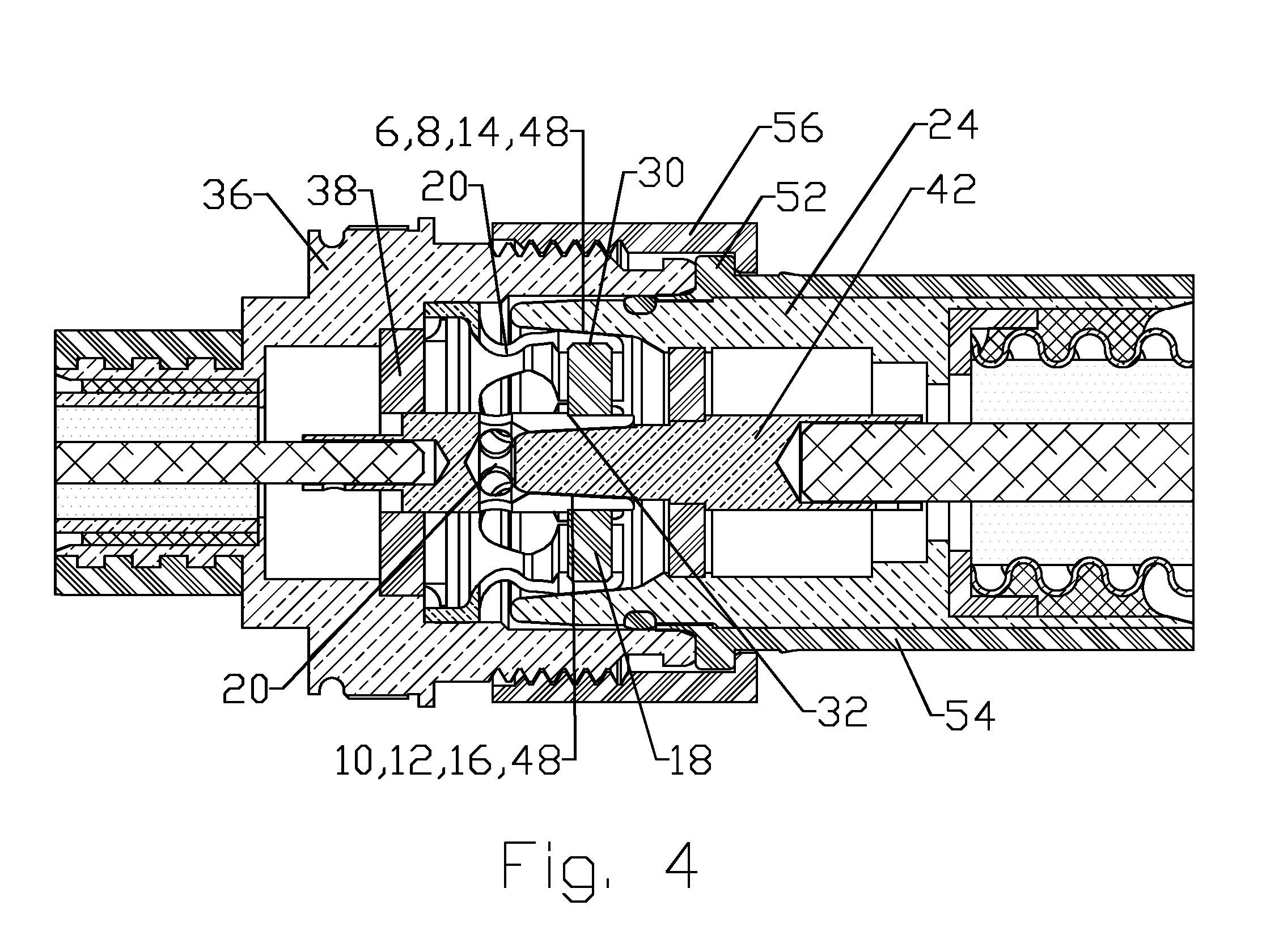 Resilient coaxial connector interface and method of manufacture