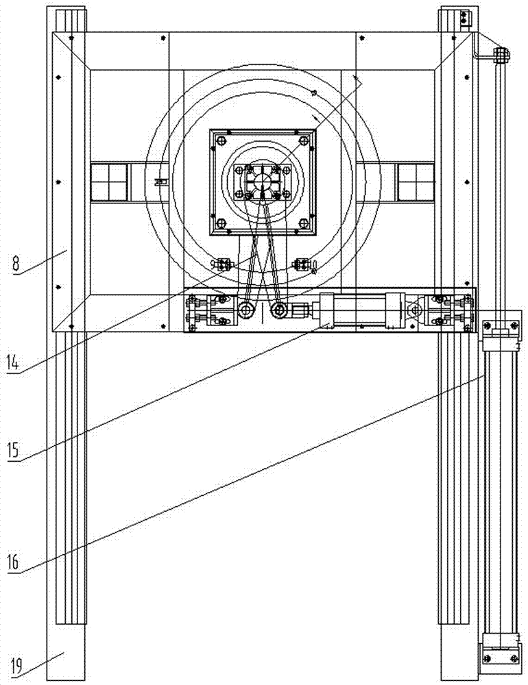 Automatic cover opening device and pressure container tank with same