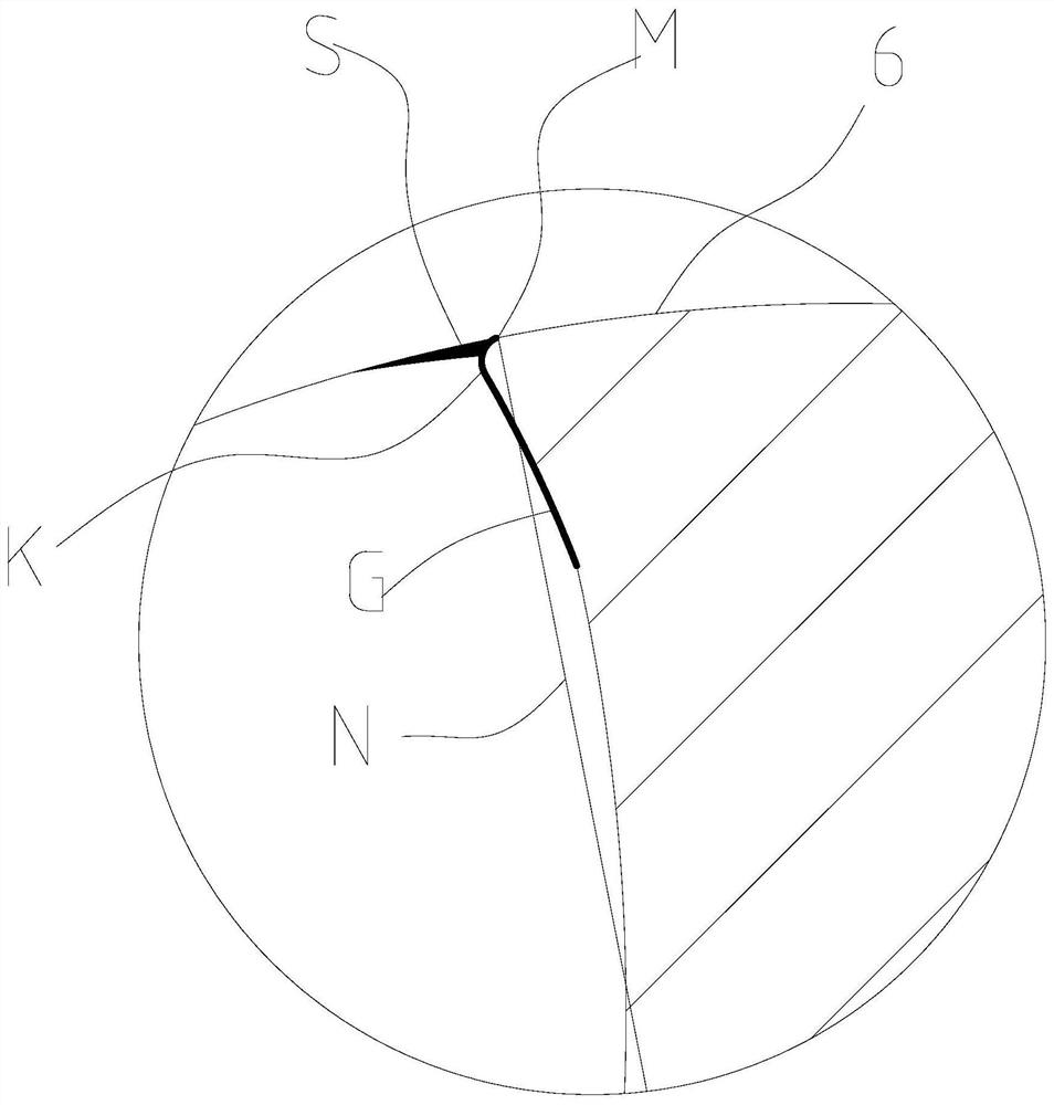 Twist drill with rake angle correction and its processing method