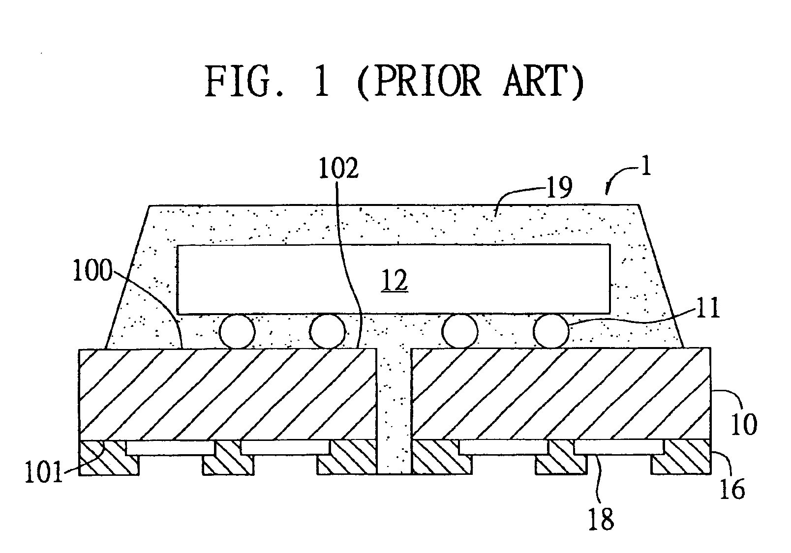 Flash-preventing semiconductor package