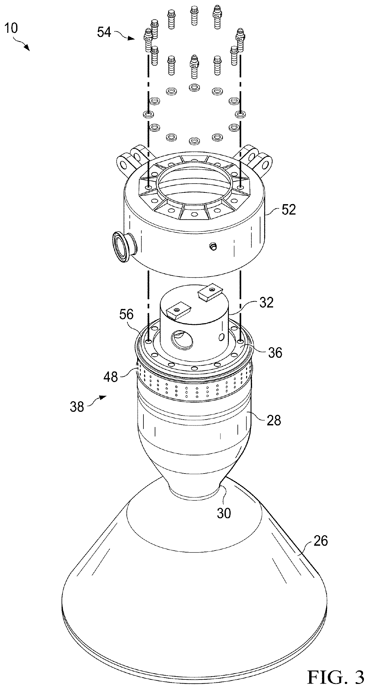 Liquid rocket engine tap-off power source