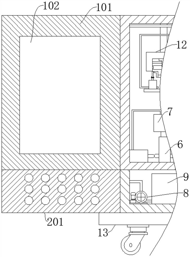 Plastic mold cutting device