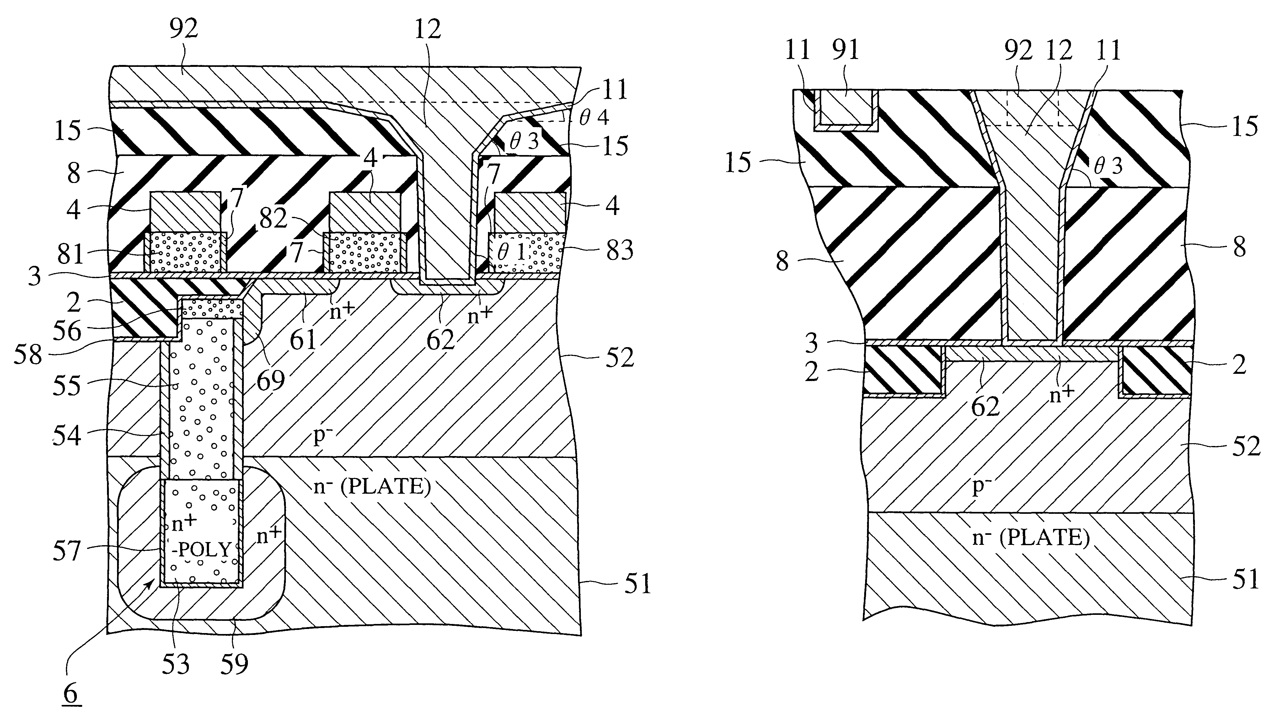 Semiconductor device having high density interconnections and method for manufacturing the same