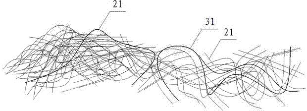 Metal-wire-containing electric heating fabric suitable for severe environment