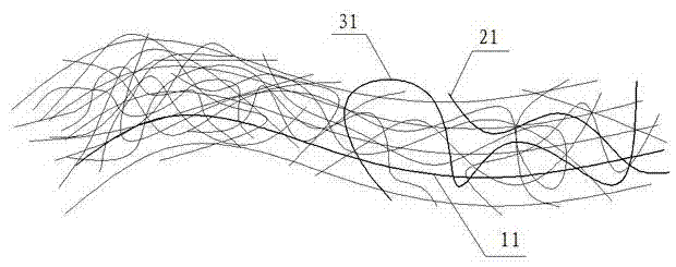 Metal-wire-containing electric heating fabric suitable for severe environment