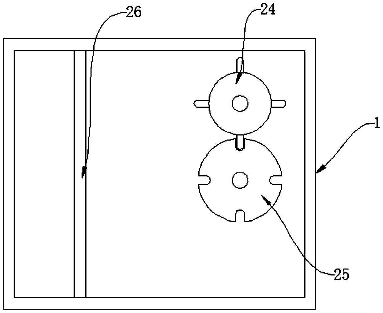 Cloth ironing device for loom