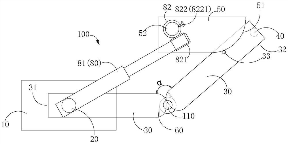 Heating device for making bending fire curve