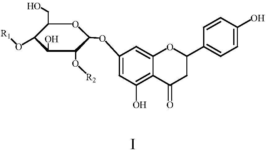 Preparation of low-glycosylation prunin and application in cough relieving and sputum reducing medicine