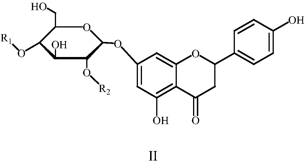 Preparation of low-glycosylation prunin and application in cough relieving and sputum reducing medicine