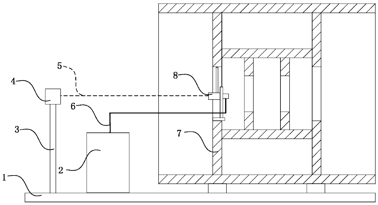 Pore ​​system multi-parameter detection system and method