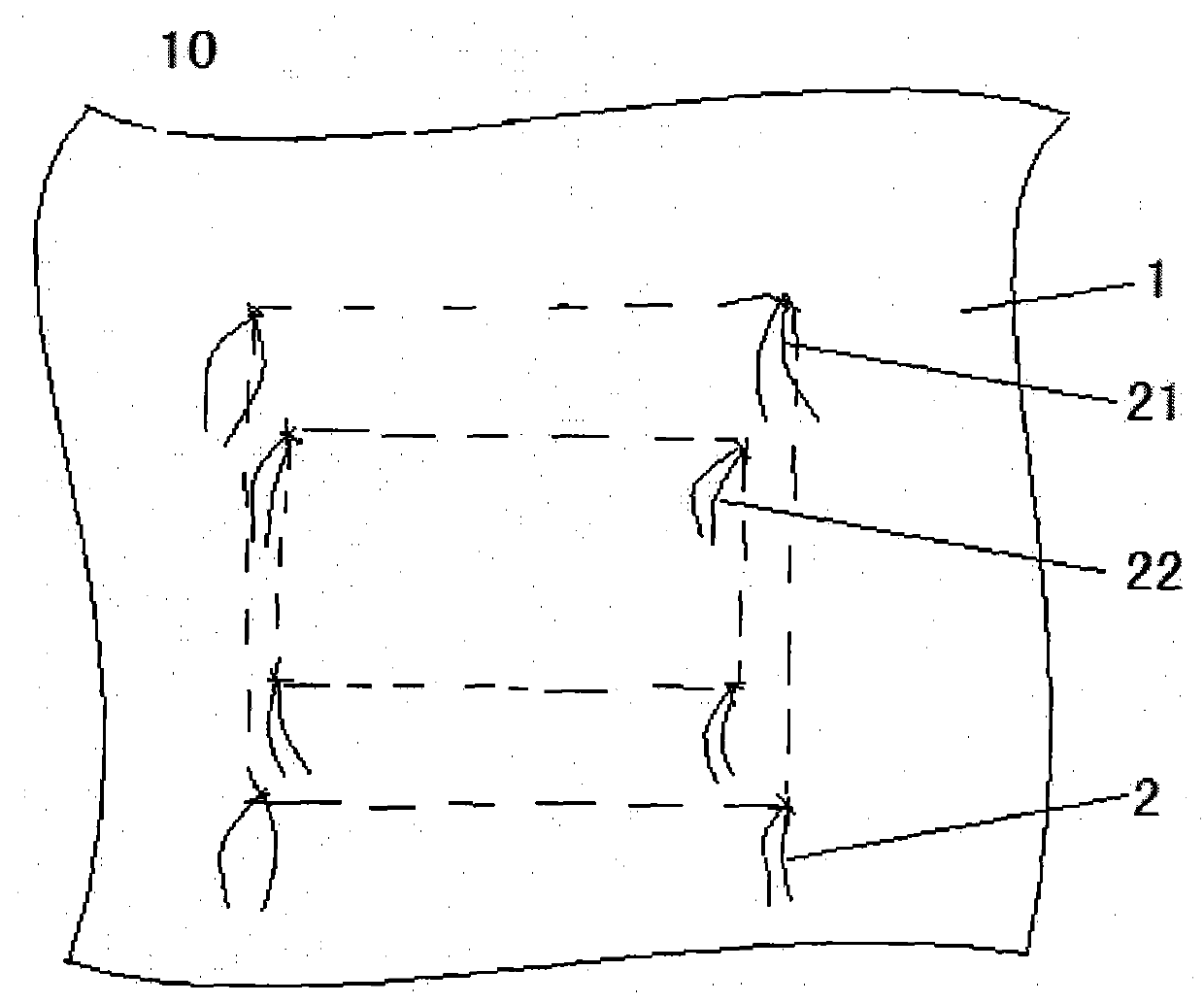 Novel anti-radiation, anti-microbial and deodorant table cloth capable of being fixed on table tops of different sizes