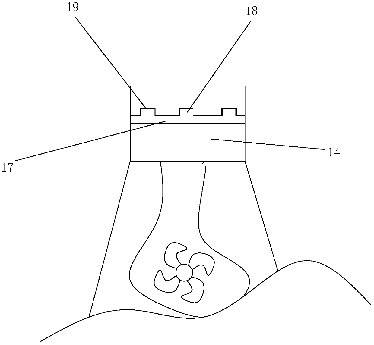 Aerial vehicle for grazing