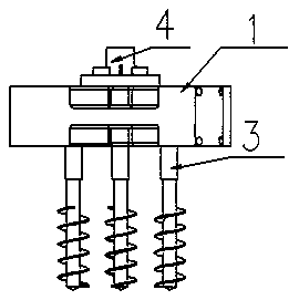 Self-adaptive variable tillage width micro-tiller cutter rest