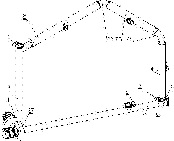 An ultra-low energy consumption circulating fluidized bed air drying equipment