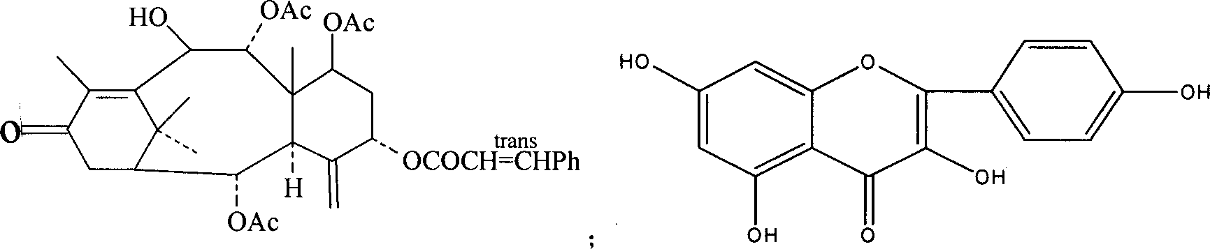 Yew genus plant extract and its extraction method and application