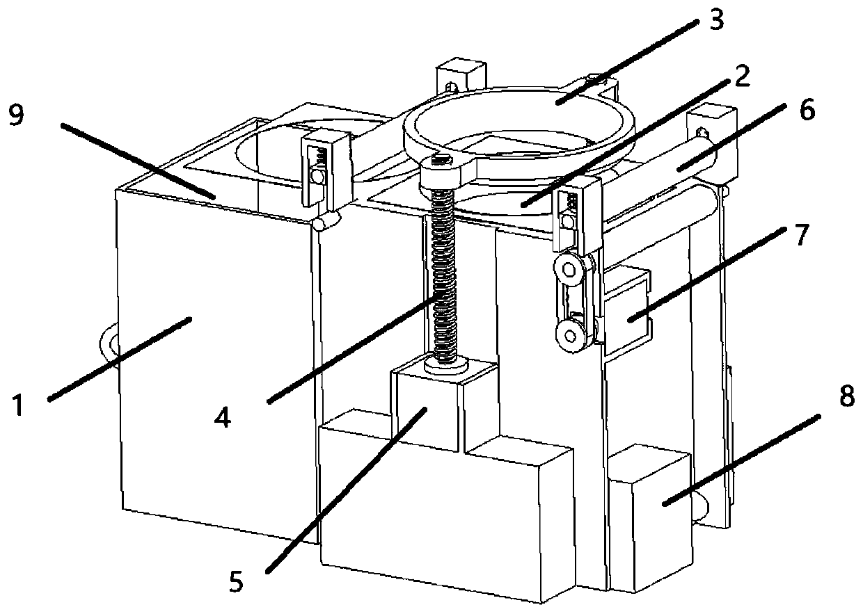 Automatic glove wearing device