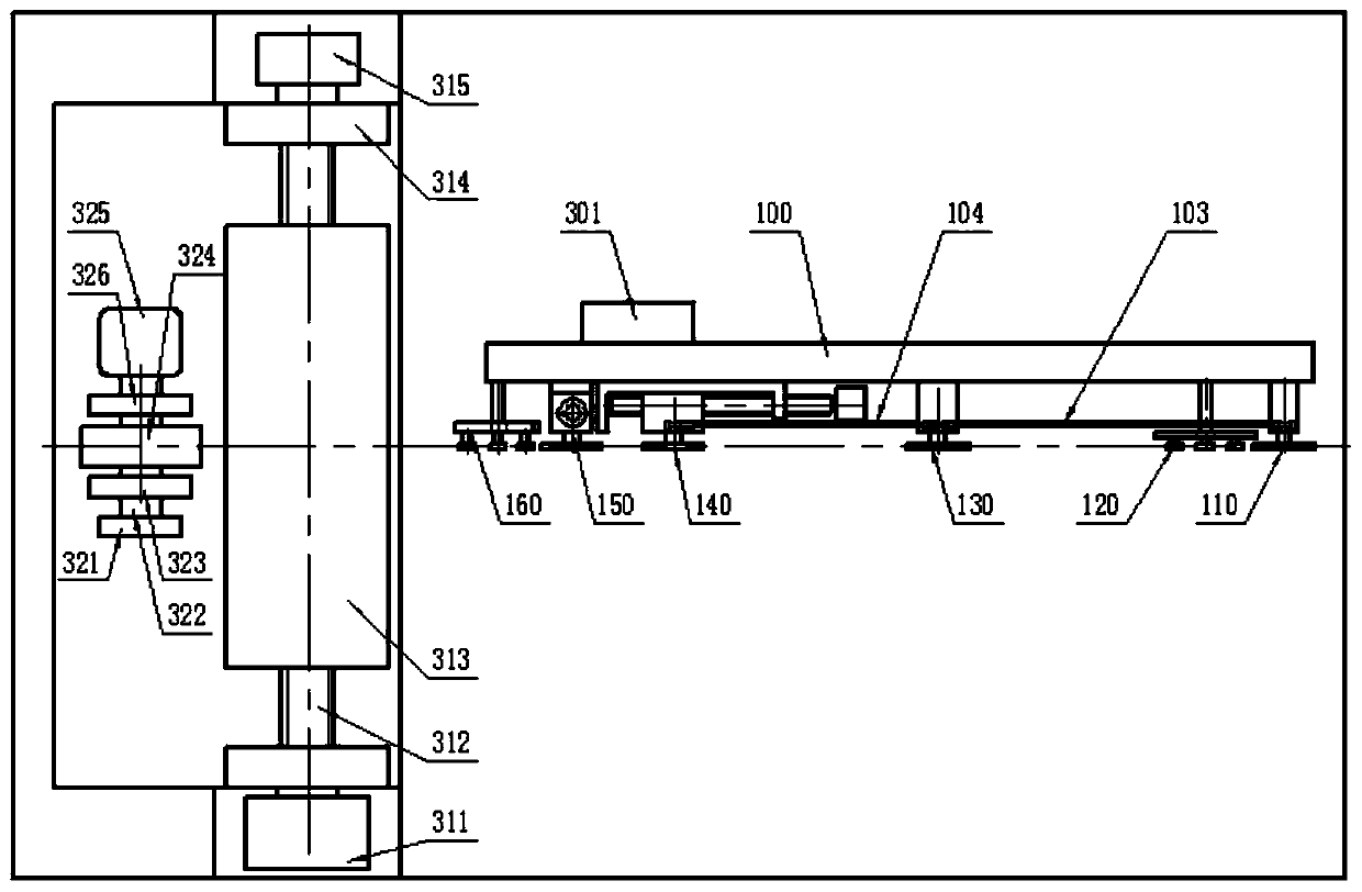 A high-speed reciprocating two-way servo tightening mechanism