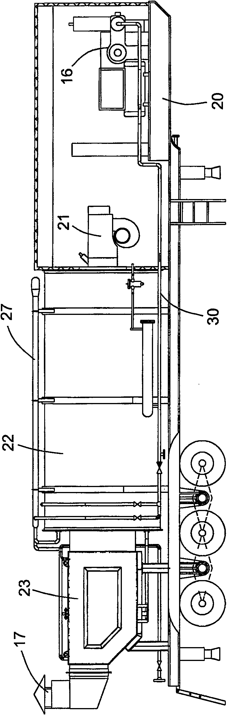 Supercritical pressure steam pouring furnace