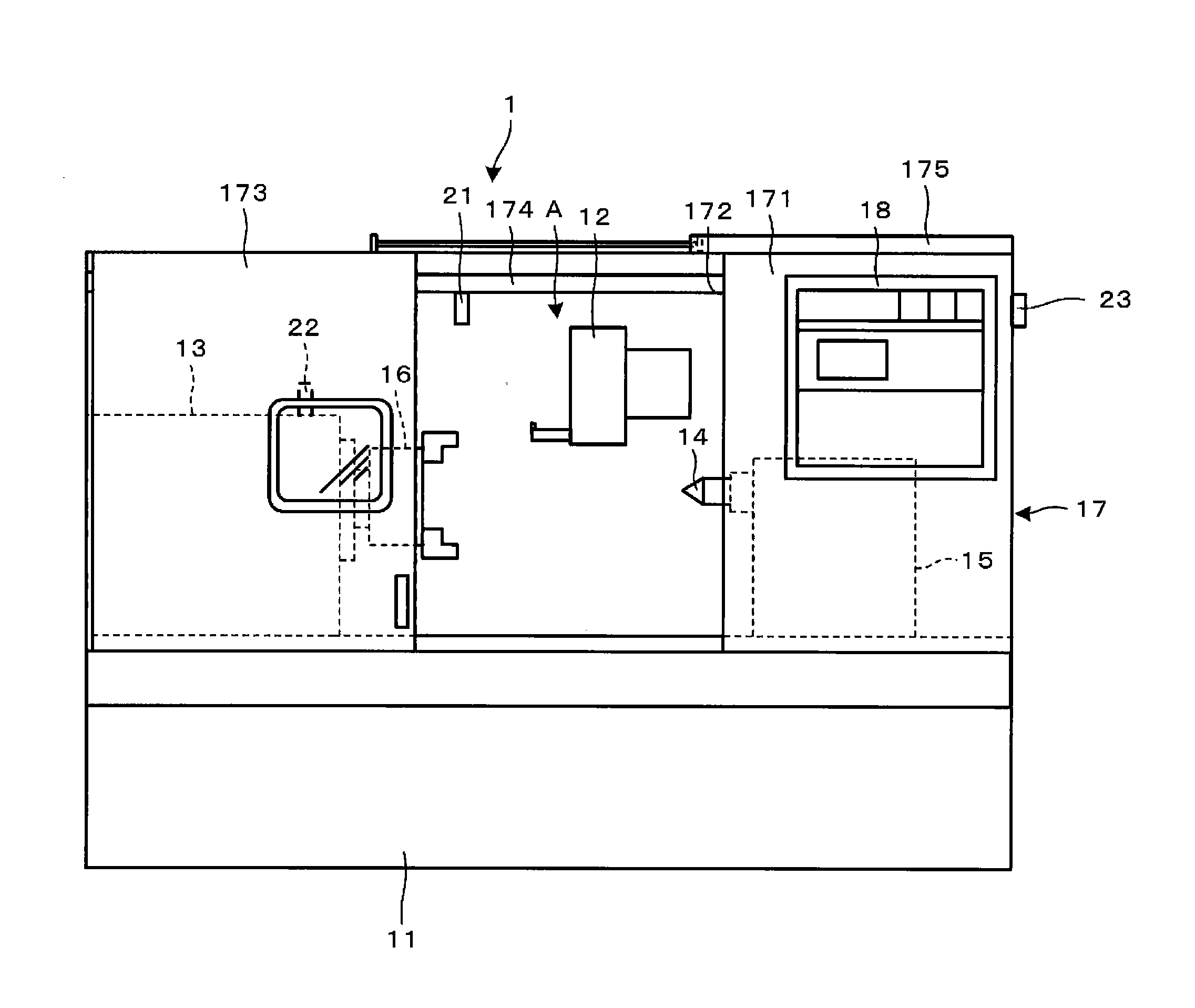 Temperature control apparatus of working machine