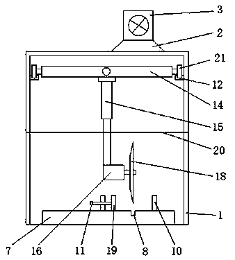 Cutting device for packaging box