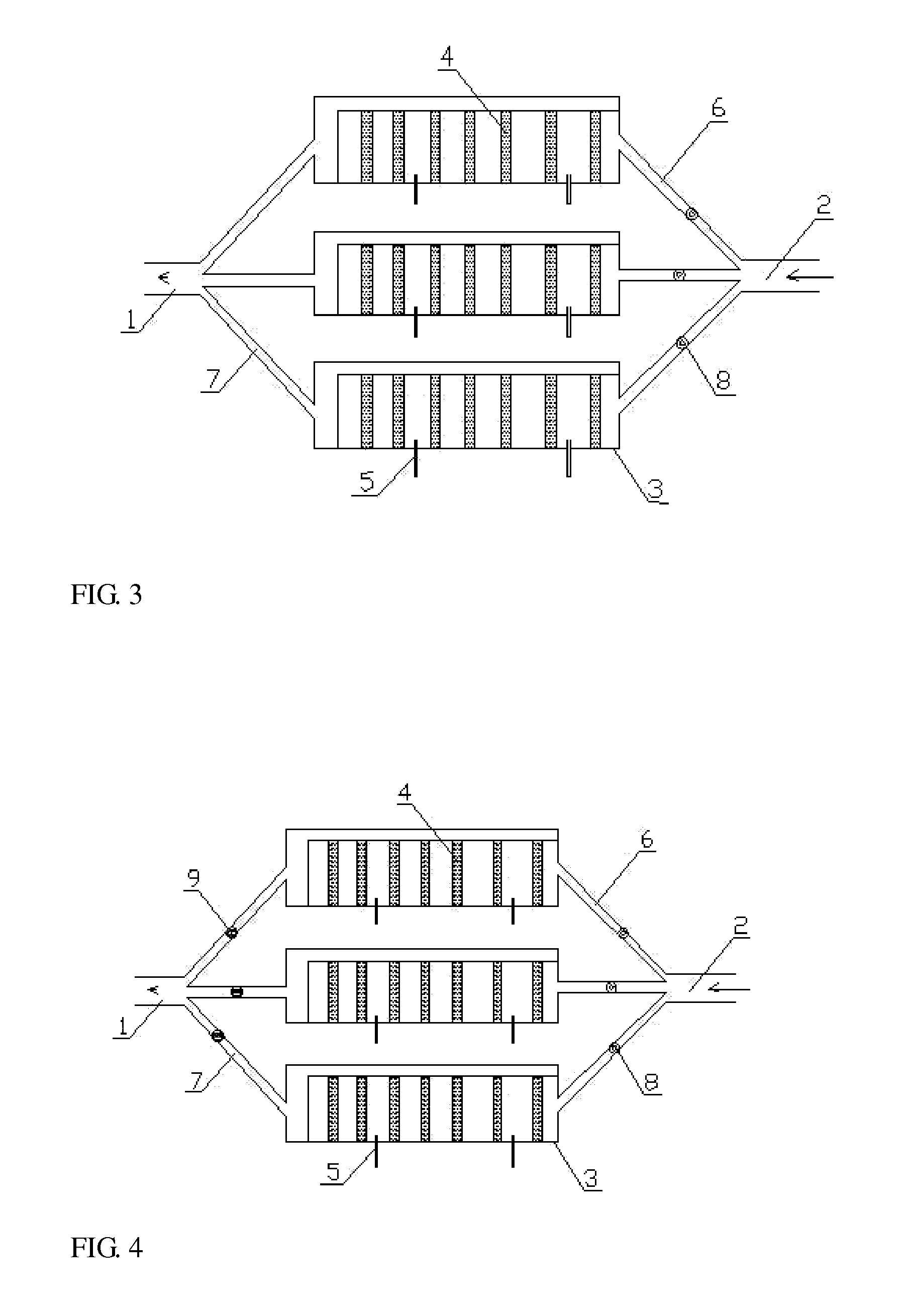 Dust filtration system of gas mixture of high temperature oil gas, water vapor and precipitation-prone carbides