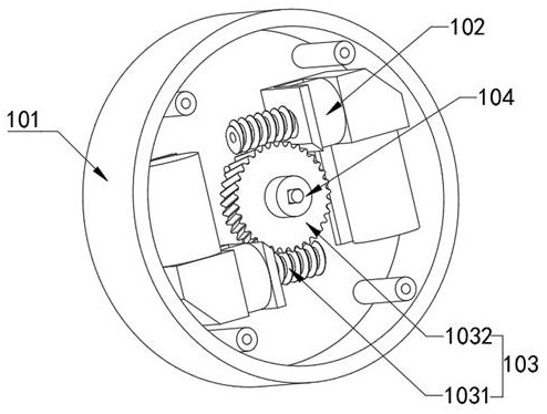 A modular tunnel excavation simulation test device and its assembly method